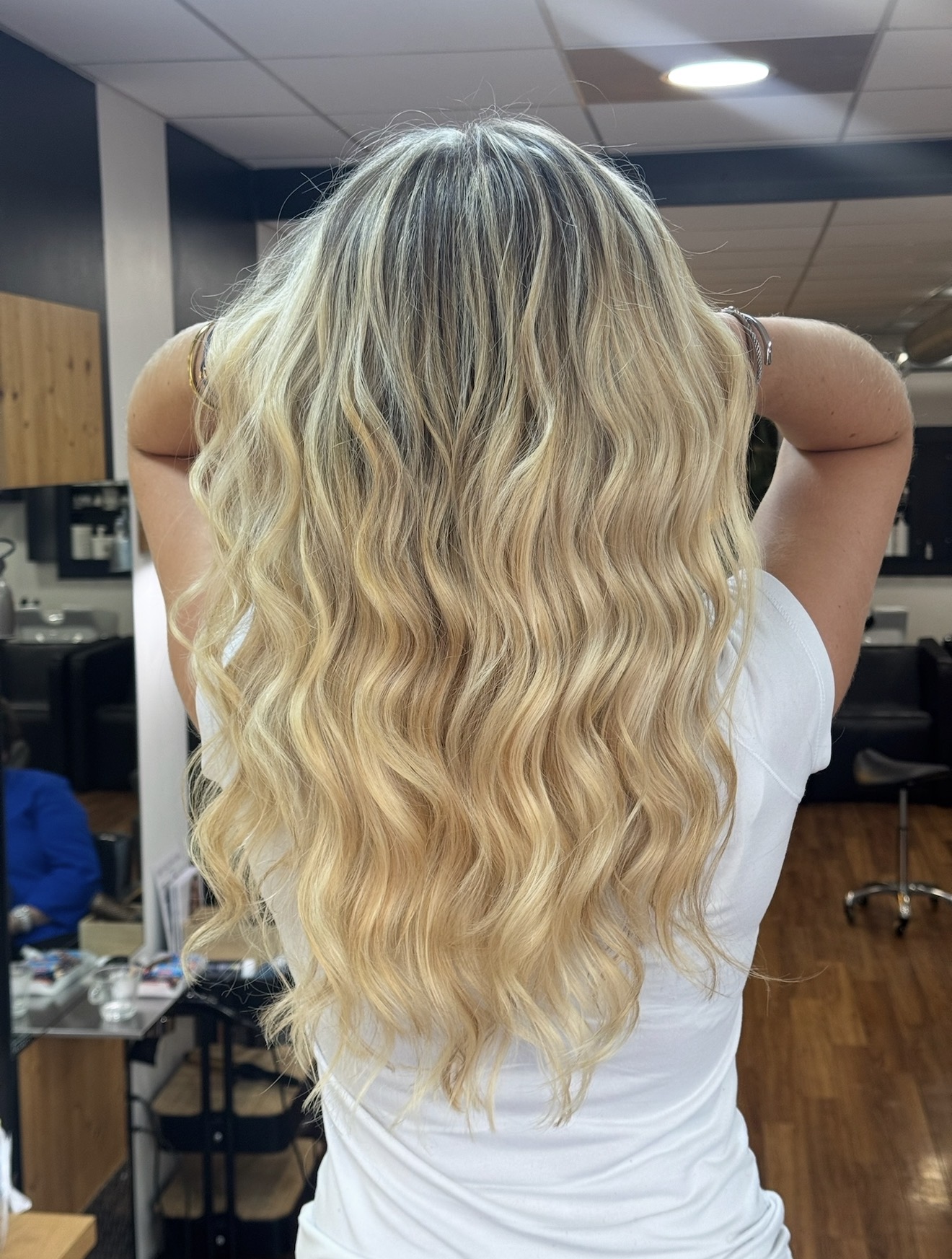 Balayage naturel brunette